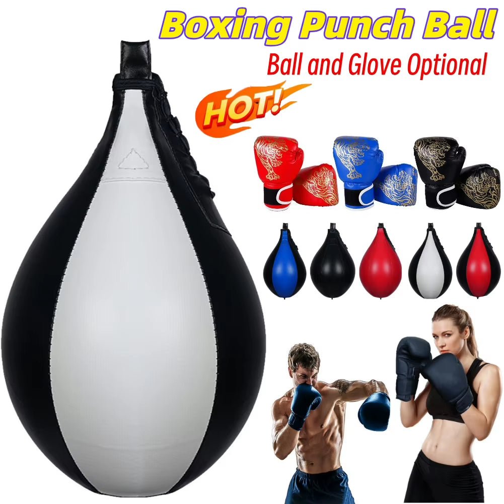Boxing Speed Ball - PU Leather Reflex Punching Bag - Core line athletics