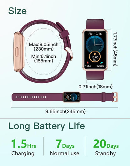 Fitness Tracker - No Bluetooth, No App, No Phone Needed - Core line athletics