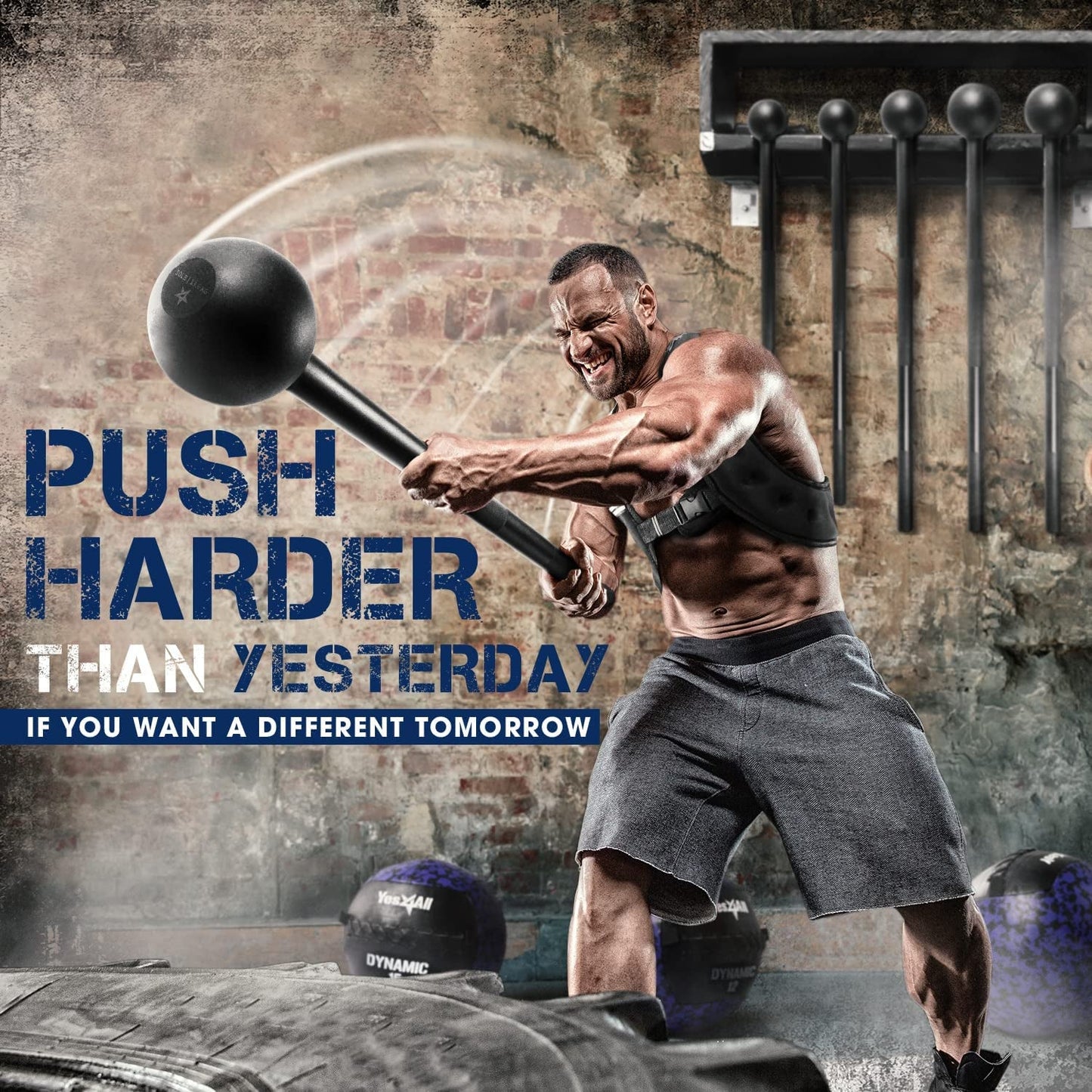 Steel Mace Bell - Full Body Strength Training (5 - 30 LB) - Core line athletics